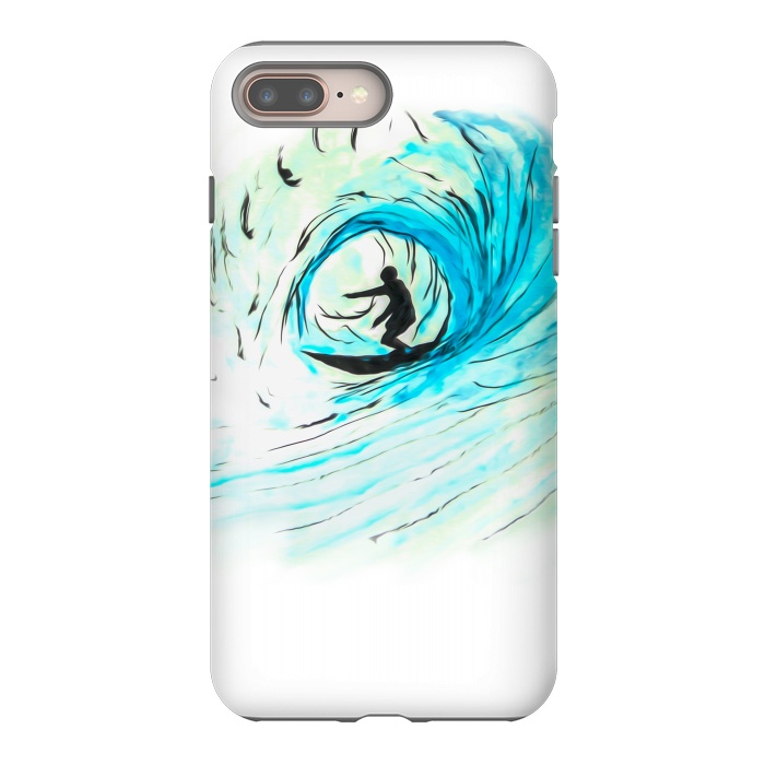 iPhone 8 plus StrongFit Surfer Pod by Bruce Stanfield