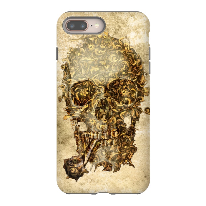 iPhone 8 plus StrongFit LORD SKULL 2 by Diego Tirigall