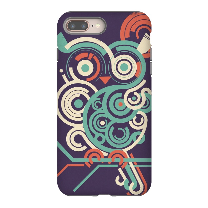 iPhone 8 plus StrongFit Owl2pointO by Jay Fleck