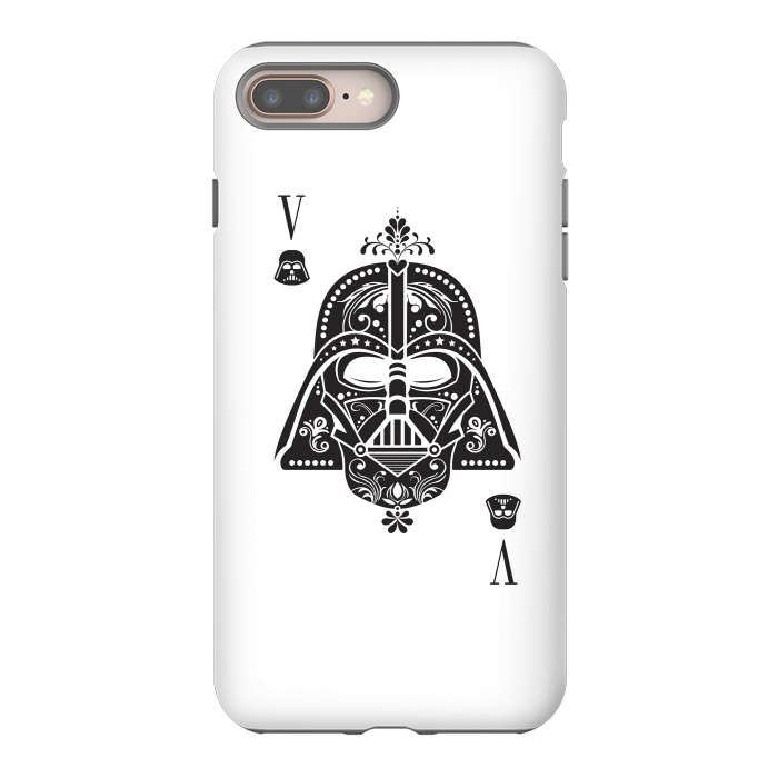 iPhone 8 plus StrongFit Darth Card by Sitchko