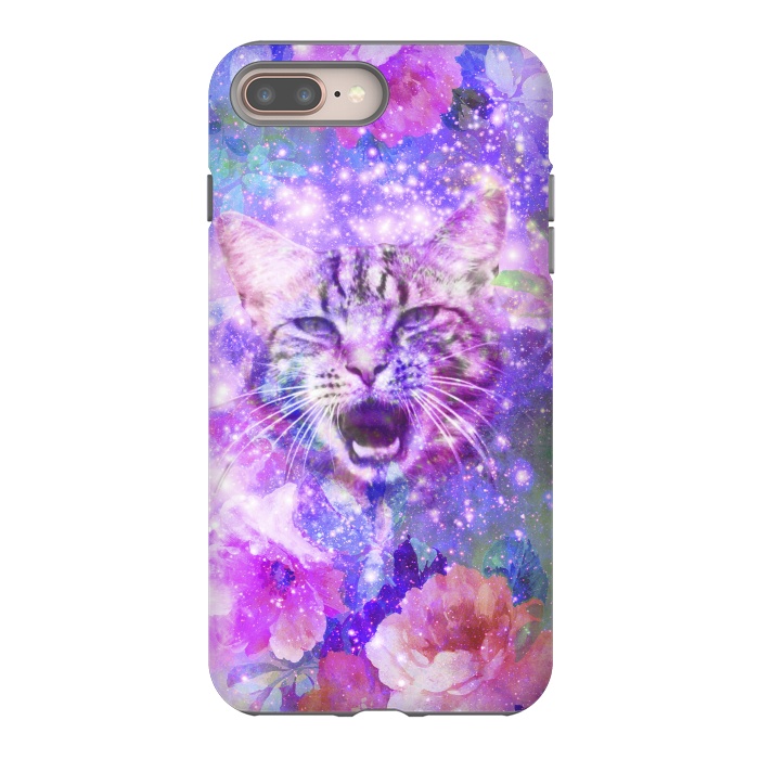 iPhone 8 plus StrongFit Cat Sc by Girly Trend