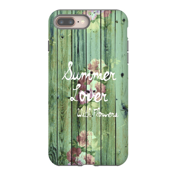 iPhone 8 plus StrongFit Summer Lover by Girly Trend
