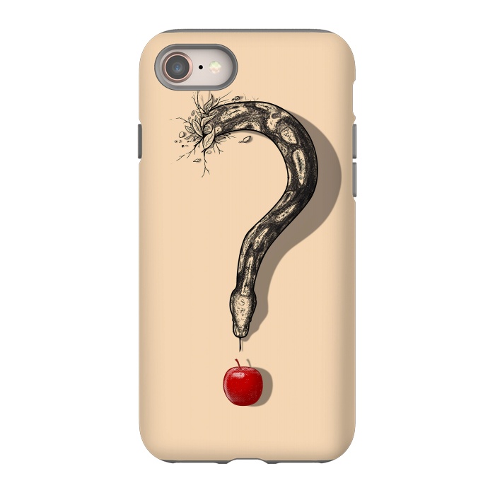 iPhone 8 StrongFit Curious Temptation by Nicebleed