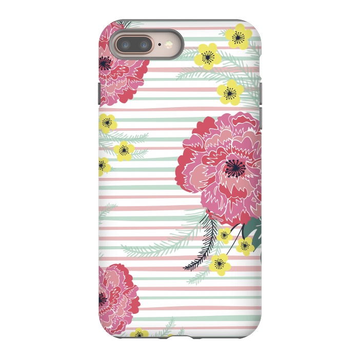 iPhone 8 plus StrongFit Tea Party by Alice Perry Designs