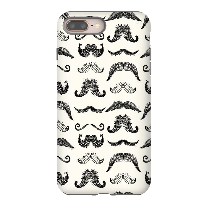 iPhone 8 plus StrongFit Moustache by TracyLucy Designs