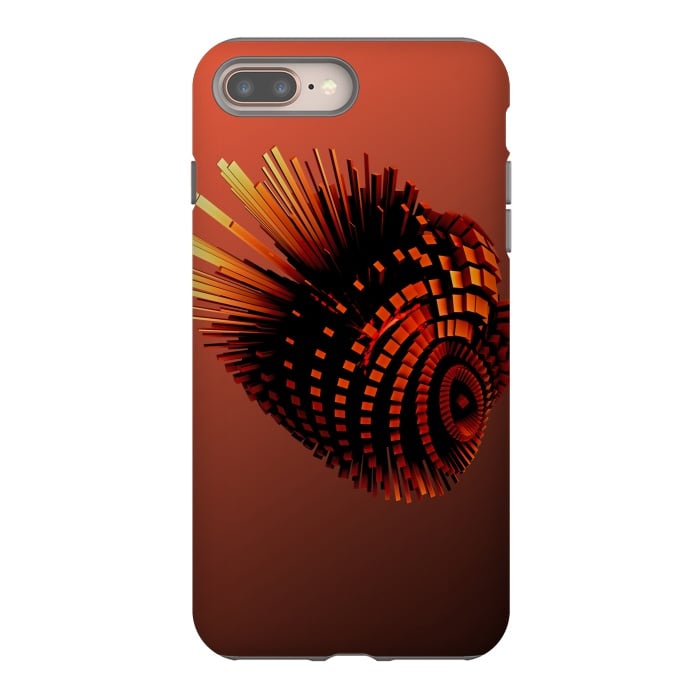 iPhone 8 plus StrongFit Your Bronze Cyborg Heart by Adoryanti
