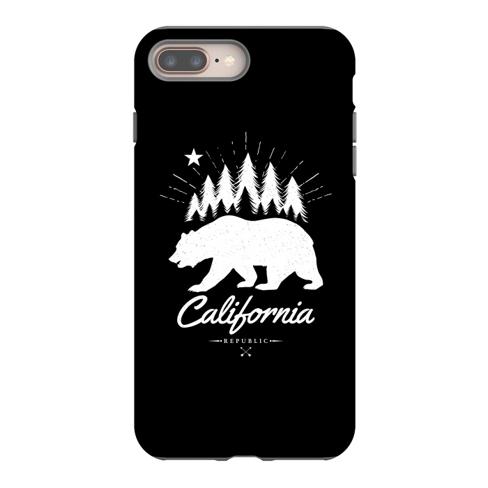 iPhone 8 plus StrongFit California Republic by Mitxel Gonzalez