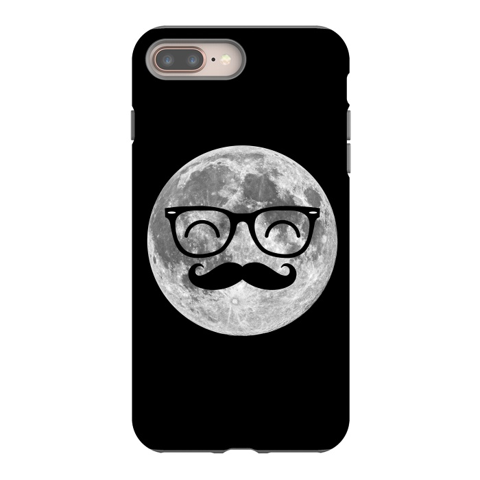 iPhone 8 plus StrongFit Moonstache by Mitxel Gonzalez