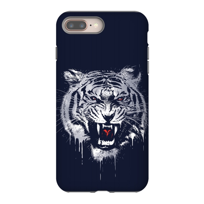 iPhone 8 plus StrongFit Melting Tiger by Steven Toang