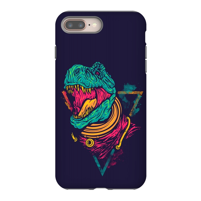 iPhone 8 plus StrongFit Space Rex by Steven Toang