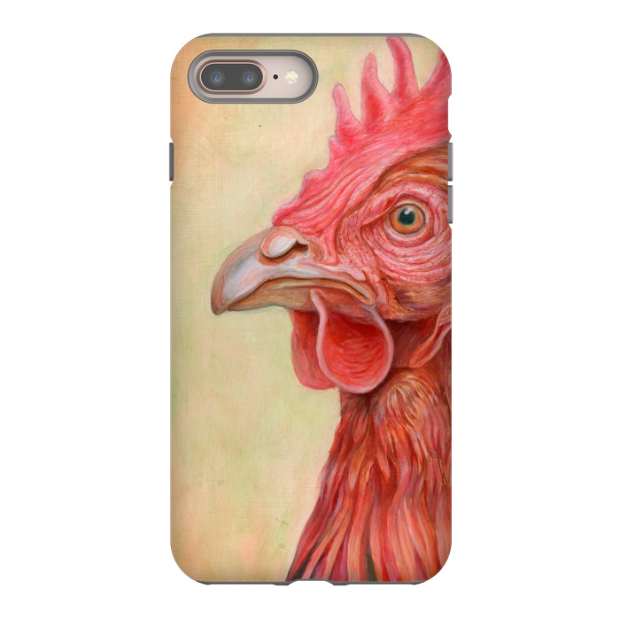 iPhone 8 plus StrongFit Chicken by Brandon Keehner