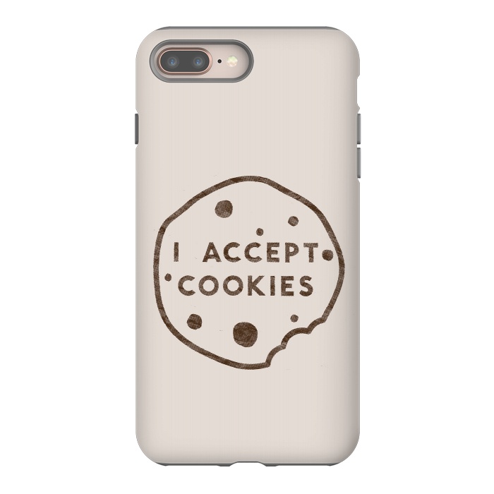 iPhone 8 plus StrongFit I Accept Cookies by Florent Bodart