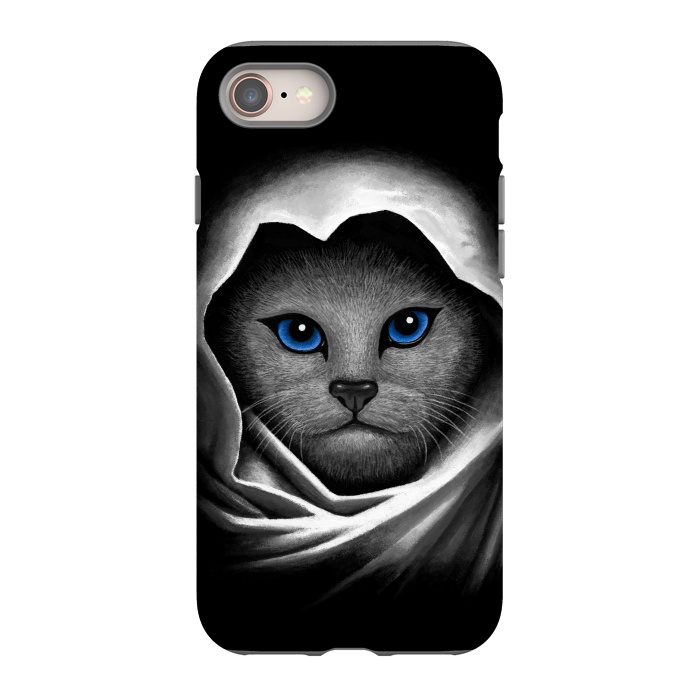 iPhone 8 StrongFit Blue Eyes by Tummeow