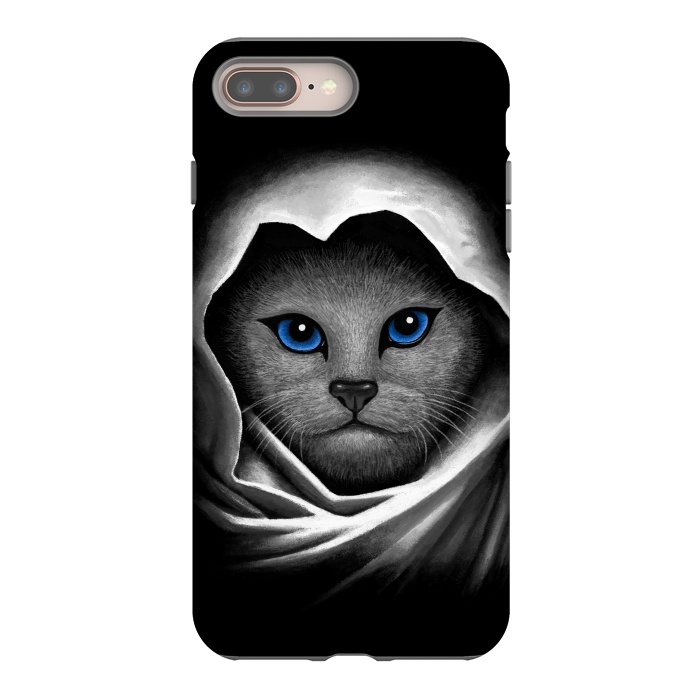 iPhone 8 plus StrongFit Blue Eyes by Tummeow