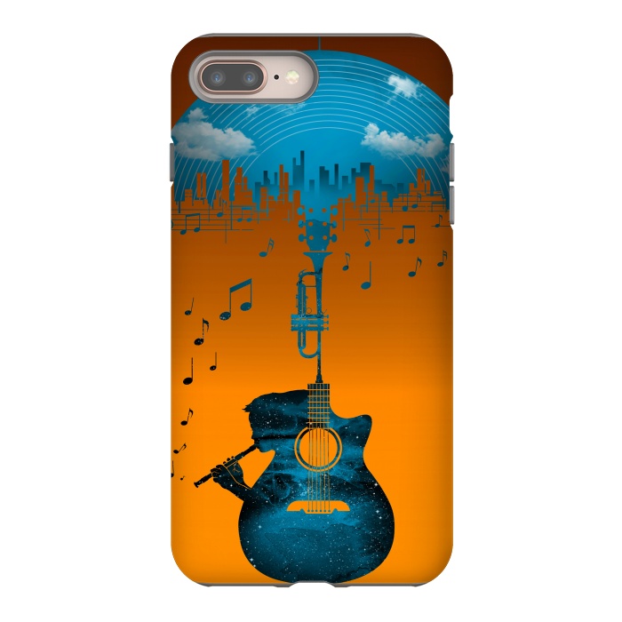 iPhone 8 plus StrongFit Music Cover by Jay Maninang
