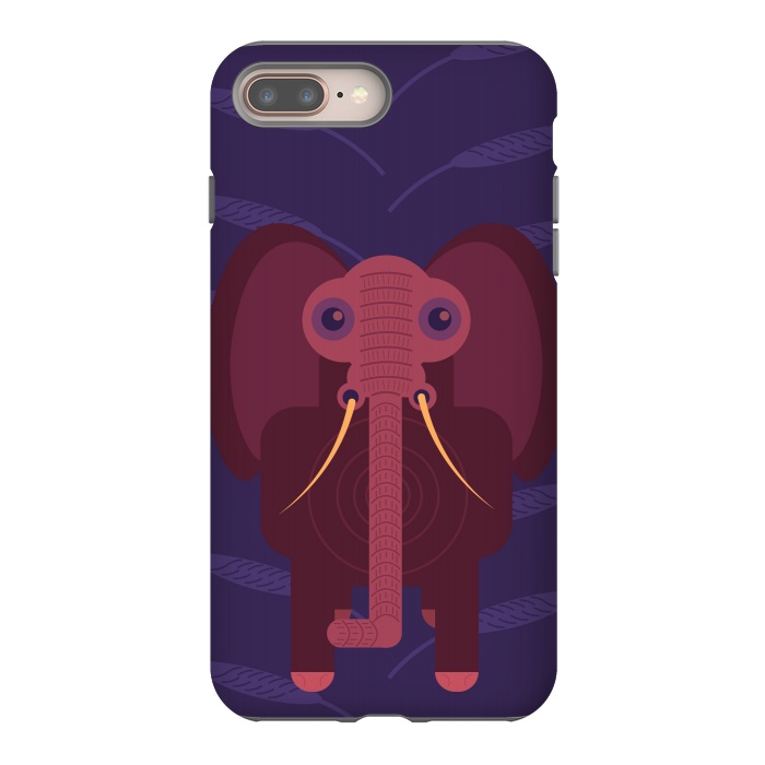 iPhone 8 plus StrongFit Elephant  by Parag K