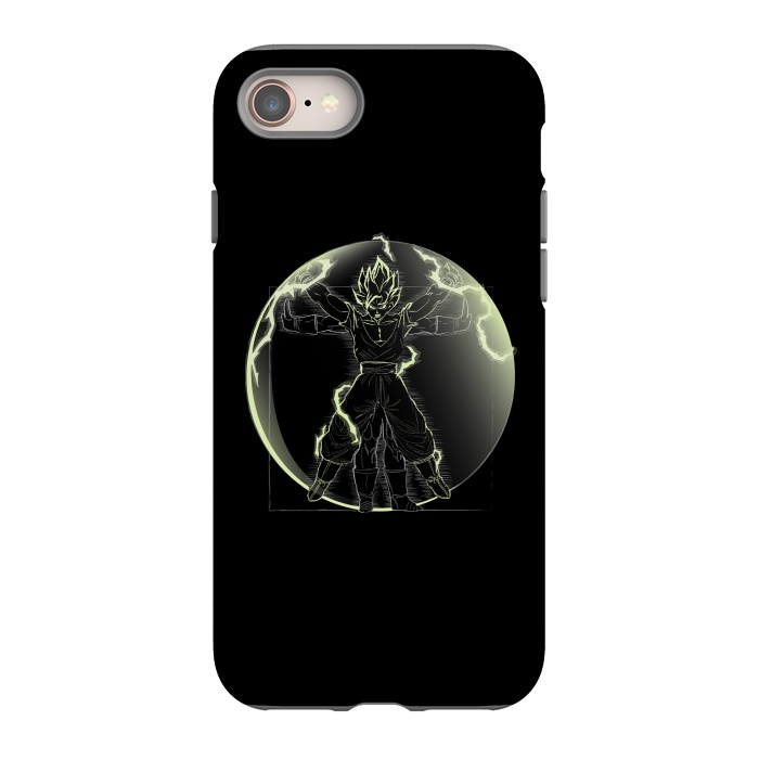 iPhone 8 StrongFit Vitruvian Saiyan Goku by Samiel Art