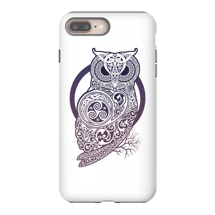 iPhone 8 plus StrongFit CELTIC OWL by RAIDHO