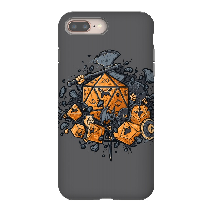 iPhone 8 plus StrongFit RPG United by Q-Artwork