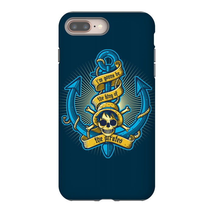 iPhone 8 plus StrongFit King Of Pirates by Q-Artwork