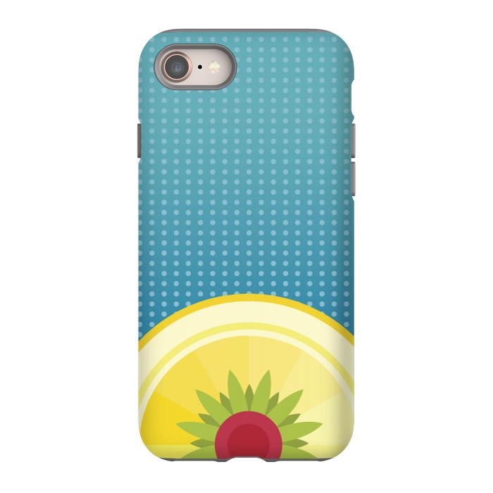 iPhone 8 StrongFit Blue Hawaii by Dellán