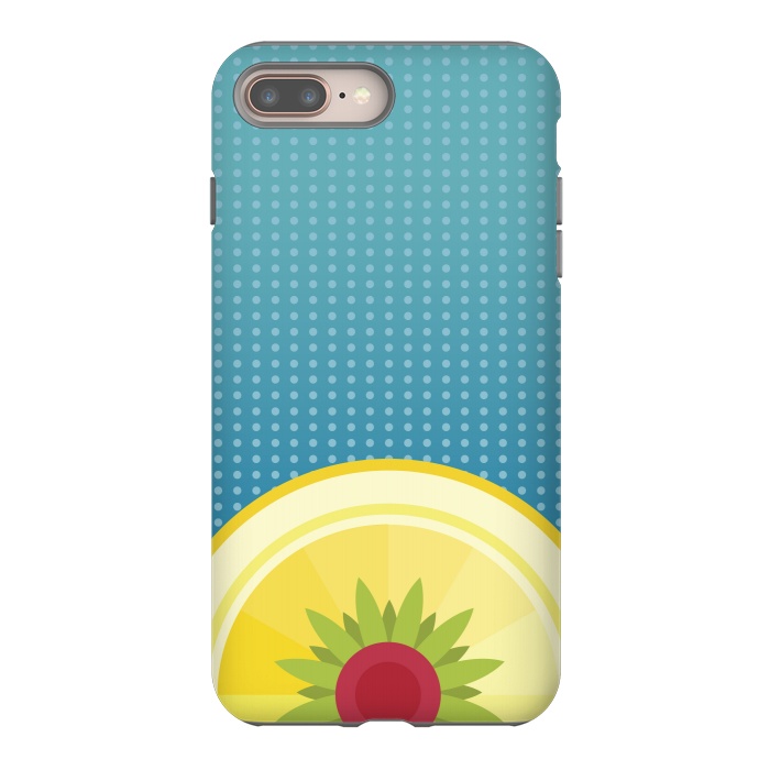 iPhone 8 plus StrongFit Blue Hawaii by Dellán