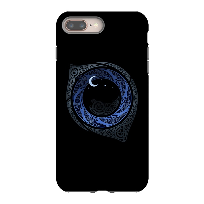 iPhone 8 plus StrongFit MOONLIGHT ROUNDELAY ( Raven's Eye ) by RAIDHO