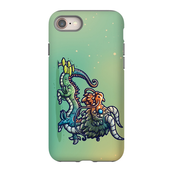 iPhone 8 StrongFit Cute Chinese Dragon by Q-Artwork