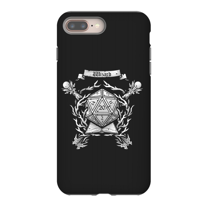 iPhone 8 plus StrongFit Wizard Crest by Q-Artwork