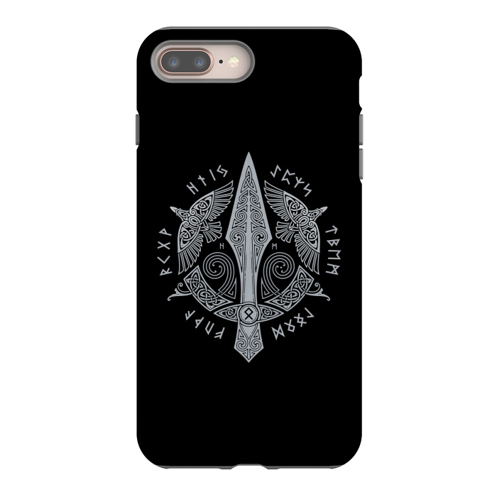 iPhone 8 plus StrongFit GUNGNIR ( Odin's Spear ) by RAIDHO