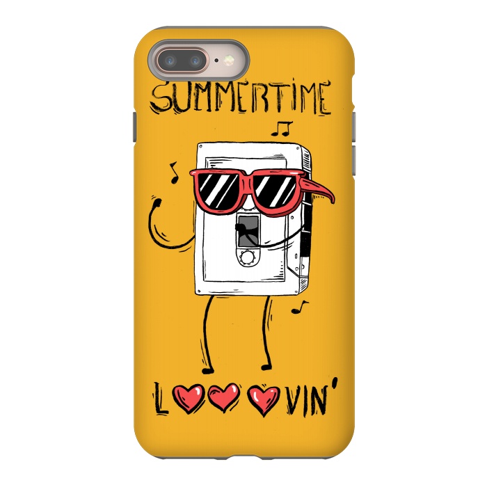 iPhone 8 plus StrongFit Summertime lovin by Ilustrata
