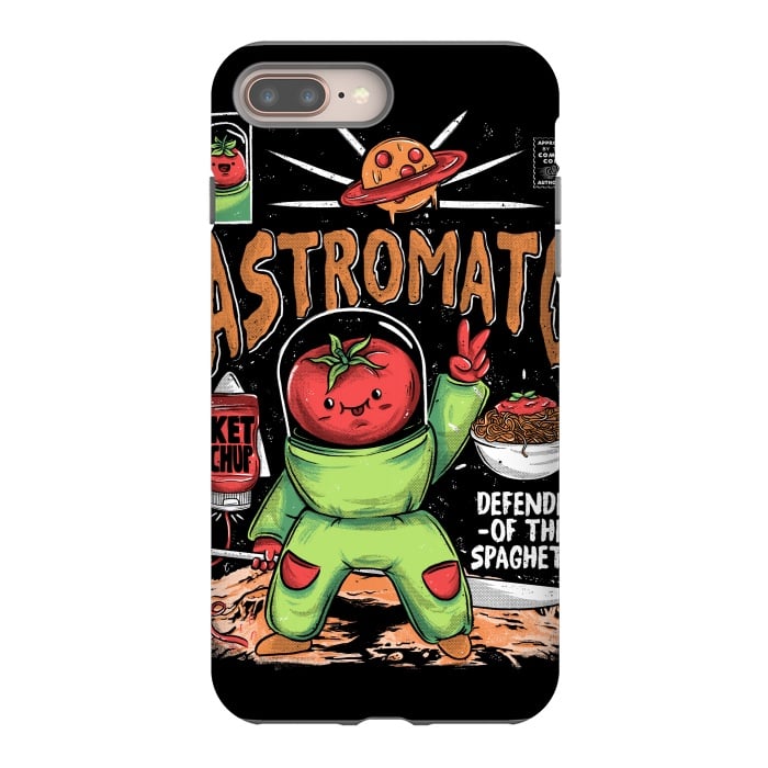 iPhone 8 plus StrongFit Astromato por Ilustrata