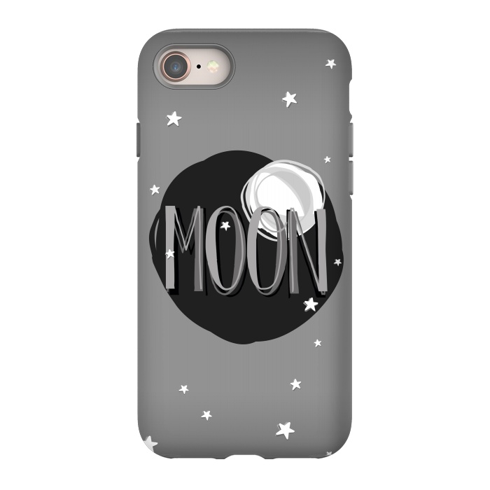 iPhone 8 StrongFit Bright Moon & Stars by Dellán