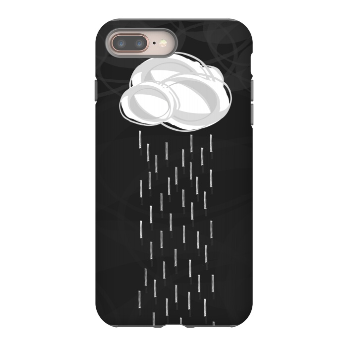 iPhone 8 plus StrongFit Midnight Rain by Dellán