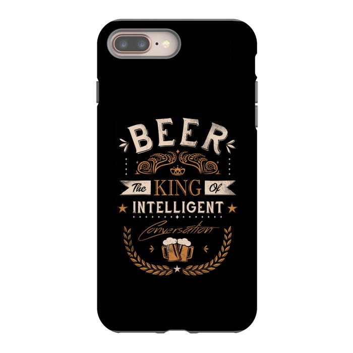 iPhone 8 plus StrongFit Oh Beer by Grant Stephen Shepley