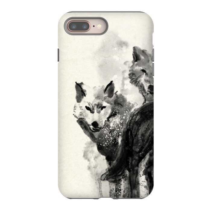 iPhone 8 plus StrongFit Wolf by 38 Sunsets