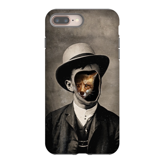 iPhone 8 plus StrongFit Gentleman Fox by 38 Sunsets
