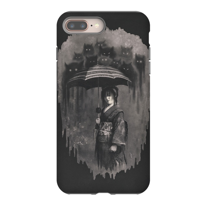 iPhone 8 plus StrongFit Lady Rain by 38 Sunsets