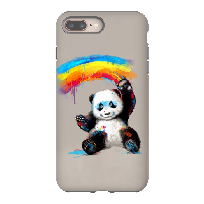 iPhone 8 plus StrongFit Giant Painter by 38 Sunsets
