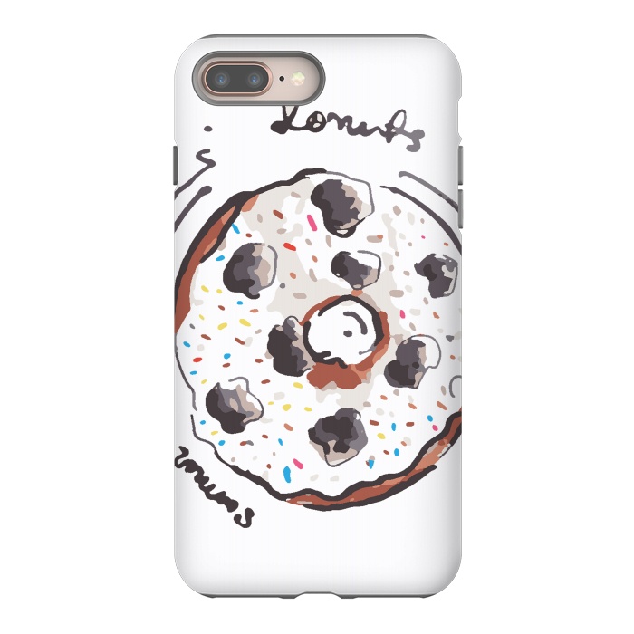 iPhone 8 plus StrongFit Donut Love by MUKTA LATA BARUA