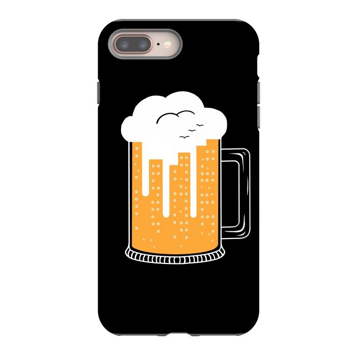 iPhone 8 plus StrongFit CITY BEER by Coffee Man