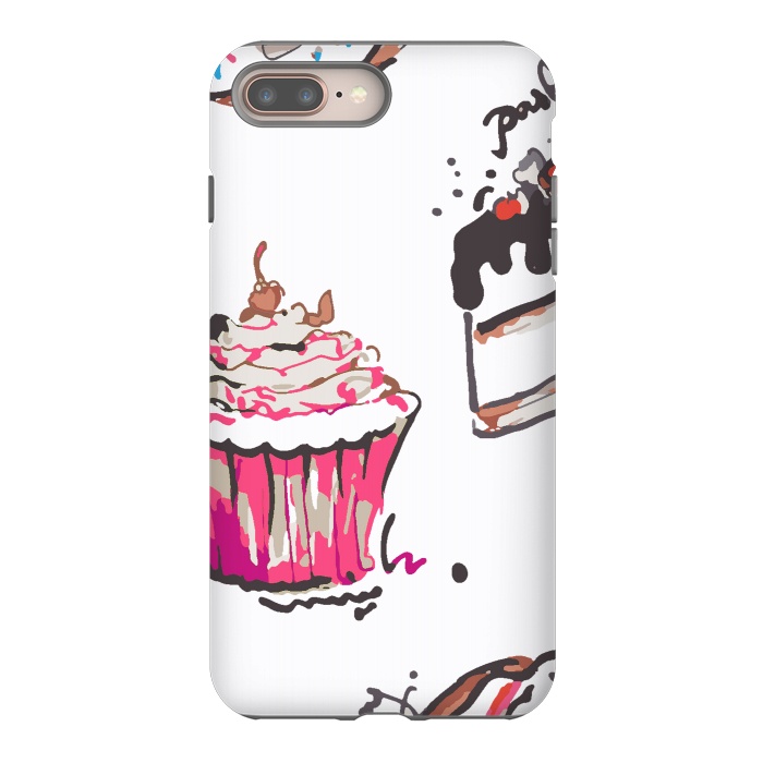 iPhone 8 plus StrongFit Cake Love by MUKTA LATA BARUA