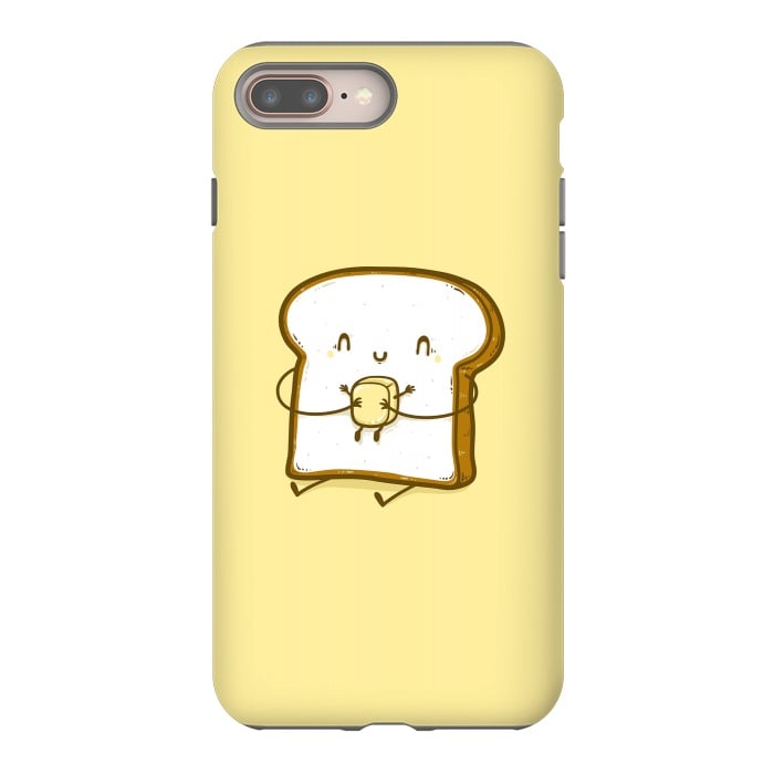 iPhone 8 plus StrongFit Bread & Butter by Xylo Riescent