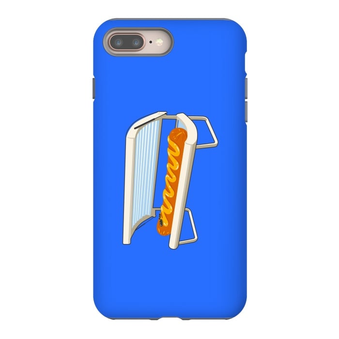 iPhone 8 plus StrongFit Hotdog by Xylo Riescent