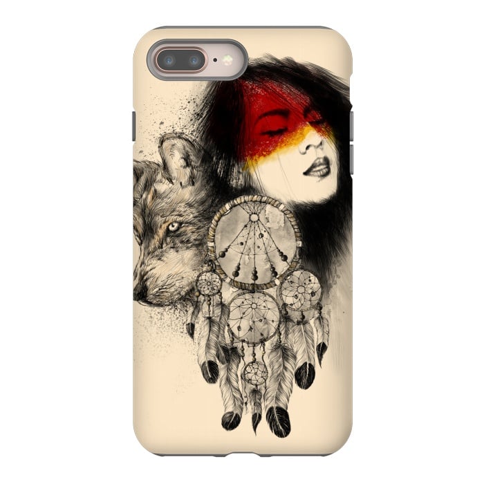 iPhone 8 plus StrongFit Dream Catcher by Alwin Aves