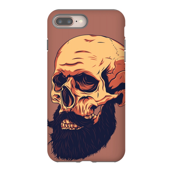 iPhone 8 plus StrongFit Mr. Skull by Roland Banrévi