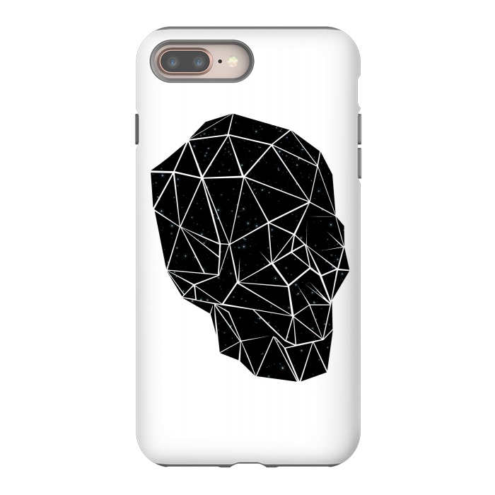 iPhone 8 plus StrongFit Space Skull by Rui Faria
