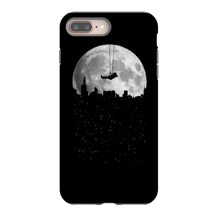 iPhone 8 plus StrongFit Moon Swing by Rui Faria