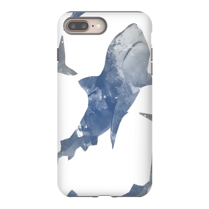 iPhone 8 plus StrongFit the world is full of sharks by Rui Faria
