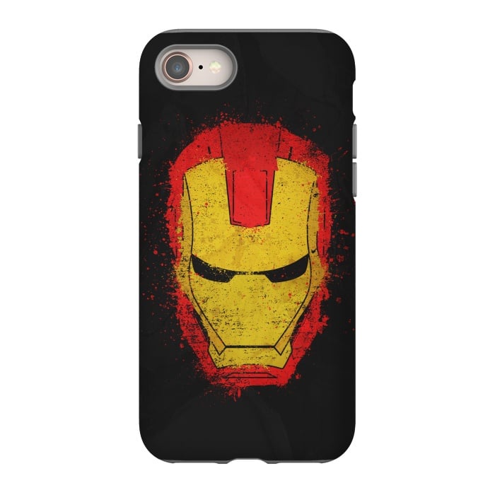 iPhone 8 StrongFit Iron Man splash by Sitchko